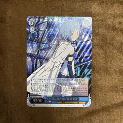 Madoka Magica Sayaka Miki Sign Card Weiss Schwarz Foil Collectible - Image 1
