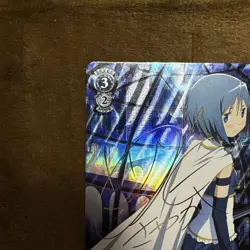 Madoka Magica Sayaka Miki Sign Card Weiss Schwarz Foil Collectible - Image 2