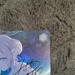 Weiss Schwarz Water Feather Mimori Signed Swimwear Card - Image 3