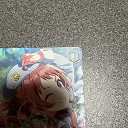 Ws Weiss Schwarz Boom Pow Flower Sea Bream SP Sign Card - Image 3