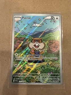 POKEMON - PATRAT - 152/086 - ILLUSTRATION RARE - S&V WHITE FLARE NM - Image 1