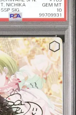 PSA10 Makkuroha Musagi Nanakusa Nichika SSP Weiss Schwarz Card - Image 3