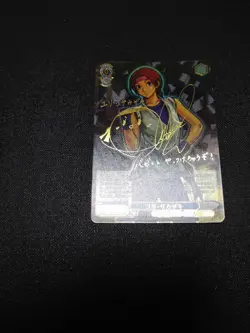 KOF Yuri Sakazaki Weiss Schwarz Signed SP Card - Mint Condition - Image 5