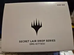 Secret Lair Drop Series - OMG KITTIES! - Unopened - New Sealed Box - MTG Wizards 630509914340 - Image 1