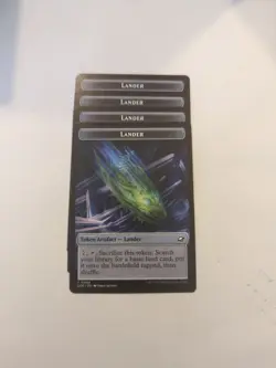 Lander (0008) / Human Soldier (0002) Token *PLAYSET* Edge Of Eternities NM MTG - Image 2