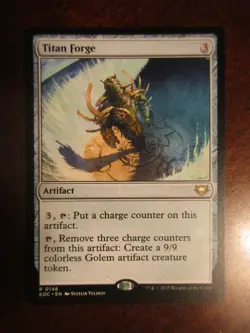 Magic The Gathering Commander Edge of Eternities TITAN FORGE MTG 146 - Image 1
