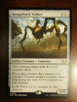 Magic The Gathering Commander Edge of Eternities HANGARBACK WALKER MTG 139 - Image 1