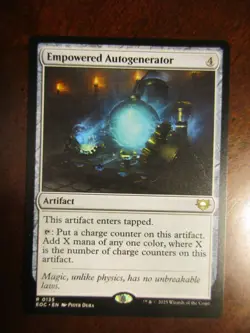 Magic The Gathering Commander Edge of Eternities EMPOWERED AUTOGENERATOR MTG 135 - Image 1
