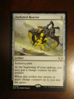 Magic The Gathering Commander Edge of Eternities DARKSTEEL REACTOR MTG 134 - Image 1