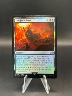 MTG Final Fantasy *FOIL* U The Final Days #0101 - Image 1