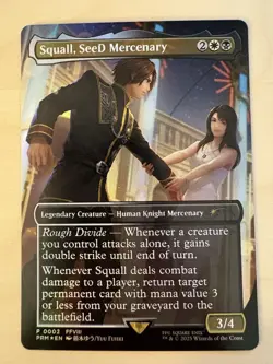 Squall, SeeD Mercenary Standard Showdown Promos Foil - MTG FINAL FANTASY - Image 1