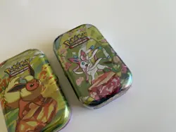 Pokemon Prismatic Evolutions Mini Tins - Sealed - Lot Of 2! Sylveon / Flareon - Image 3