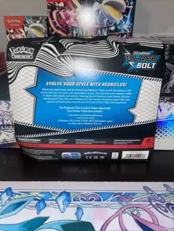Pokemon TCG - SV: Black Bolt - Tech Sticker Collection - New - 3 Packs & Promo - Image 2