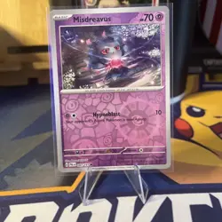 087/193 Misdreavus : Reverse Holo : Paldea Evolved Pokemon Trading Card Game - Image 1
