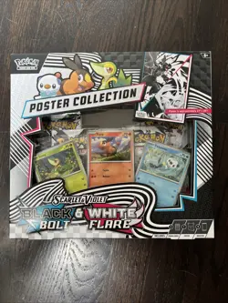 Pokemon TCG Black Bolt Binder Collection + Unova Poster Collection - Sealed - Image 2