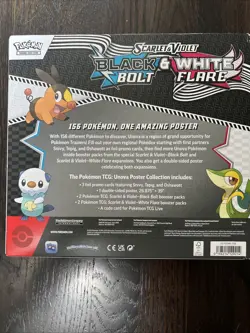 Pokemon TCG Black Bolt Binder Collection + Unova Poster Collection - Sealed - Image 5