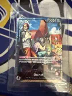 One Piece SHANKS OP09-001 - Promo Card PSA Limited Edition July 2025 SEALED - Image 1
