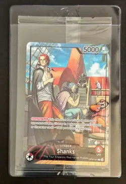 One Piece SHANKS OP09-001 - Promo Card PSA Limited Edition July 2025 SEALED - Image 1