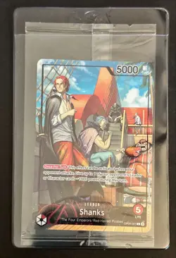 One Piece SHANKS OP09-001 - Promo Card PSA Limited Edition July 2025 SEALED - Image 2