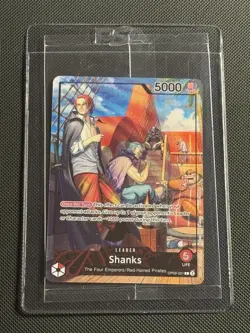 One Piece SHANKS OP09-001 - Promo Card PSA Limited Edition July 2025 SEALED - Image 3