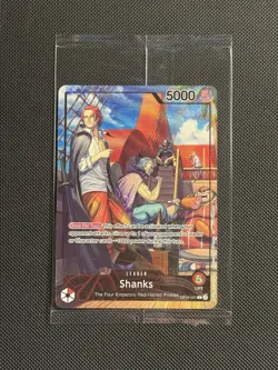 One Piece SHANKS OP09-001 - Promo Card PSA Limited Edition July 2025 SEALED - Image 4