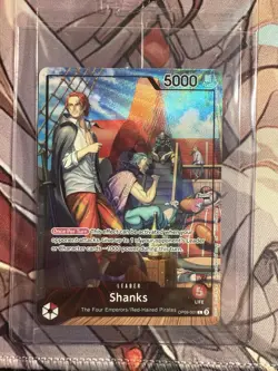 One Piece SHANKS OP09-001 - Promo Card PSA Limited Edition July 2025 SEALED - Image 1