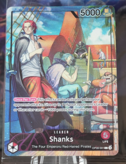 One Piece SHANKS OP09-001 - Promo Card PSA Limited Edition July 2025 SEALED - Image 1