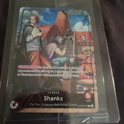 One Piece SHANKS OP09-001 - Promo Card PSA Limited Edition July 2025 SEALED - Image 1