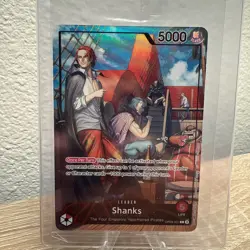 One Piece SHANKS OP09-001 - Promo Card PSA Limited Edition July 2025 SEALED - Image 1
