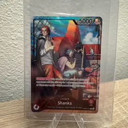 One Piece SHANKS OP09-001 - Promo Card PSA Limited Edition July 2025 SEALED - Image 3