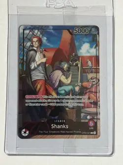 One Piece SHANKS OP09-001 - Promo Card PSA Limited Edition July 2025 SEALED - Image 4