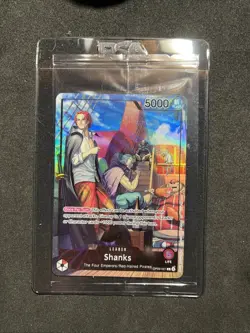 One Piece SHANKS OP09-001 - Promo Card PSA Limited Edition July 2025 SEALED - Image 1