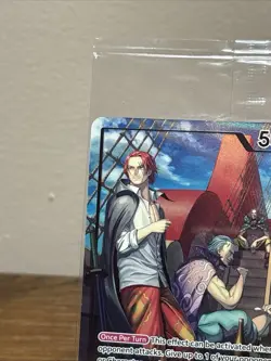 One Piece SHANKS OP09-001 - Promo Card PSA Limited Edition July 2025 SEALED - Image 2