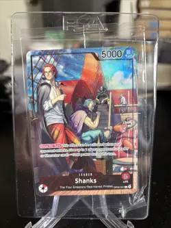 One Piece SHANKS OP09-001 - Promo Card PSA Limited Edition July 2025 SEALED - Image 1