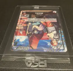 One Piece SHANKS OP09-001 - Promo Card PSA Limited Edition July 2025 SEALED - Image 3