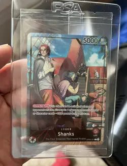 One Piece SHANKS OP09-001 - Promo Card PSA Limited Edition July 2025 SEALED - Image 3