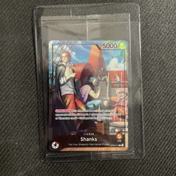One Piece SHANKS OP09-001 - Promo Card PSA Limited Edition July 2025 SEALED - Image 4