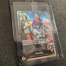 One Piece SHANKS OP09-001 - Promo Card PSA Limited Edition July 2025 SEALED - Image 5