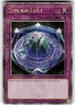 1x (M/NM) - Summon Limit - RA01-EN070 - Platinum Secret Rare 1st Edition YuGiOh - Image 1