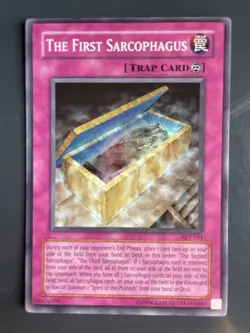 Yugioh The First Sarcophagus AST-101 Ancient Sanctuary Unlimited - Image 1