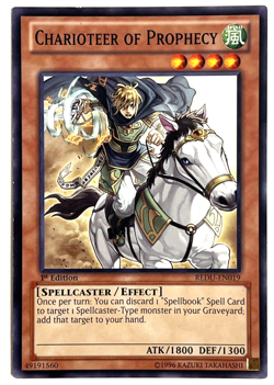YuGiOh! - Charioteer of Prophecy - REDU-EN019 - 1st Edition - Common - Image 1