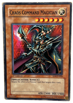 YuGiOh! - Chaos Command Magician - SD6-EN008 - 1st Edition - Common - Image 1