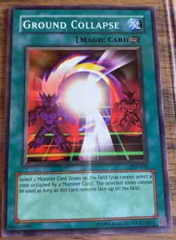 Ground Collapse - PSV-070 - Common - Unlimited Edition YuGiOh - Image 1