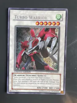 Yugioh! Turbo Warrior CT05-EN004 2008 Collectors Tin Limited Edition Secret Rare - Image 1