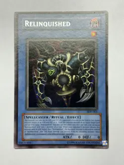 Yugioh Relinquished Starter Deck Pegasus SDP-001 LP - Image 1