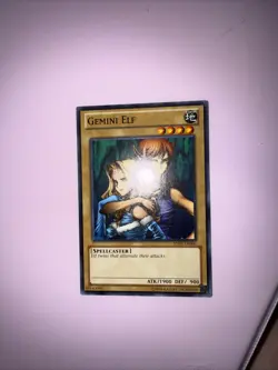 Yugioh Gemini Elf YSYR-EN006 1st Edition Starter Deck: Yugi Reloaded Yu-Gi-Oh - Image 1