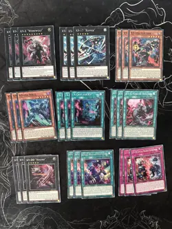 Yugioh K9 Deck Core Bundle Supers and Rares Only 27x Cards JUSH - Image 1