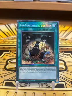 Yugioh Vor-Vorbereitung der Riten RA01-DE055 Collectors Rare - Image 1