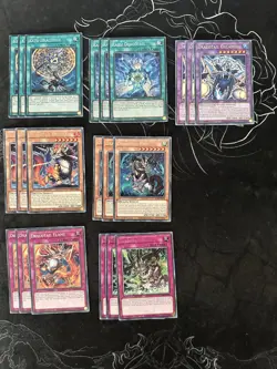 Yugioh Dracotail Deck Core Bundle Supers and Rares Only 21x Cards JUSH - Image 1