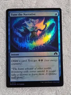 MTG Tune the Narrative FOIL - Modern Horizons 3 Magic Gathering Card #75 NM - Image 2